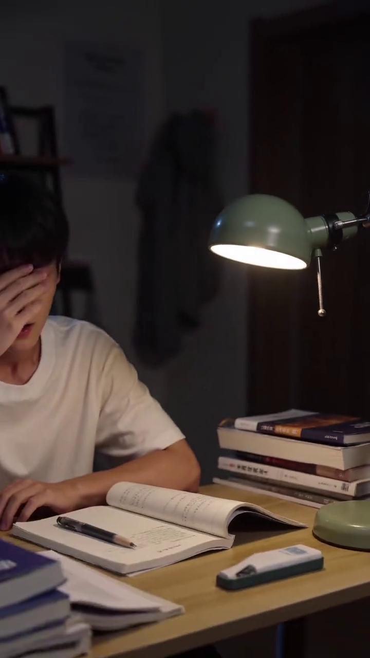 深夜的台灯不是孤独的陪葬，而是未来的星光在提前彩排。
