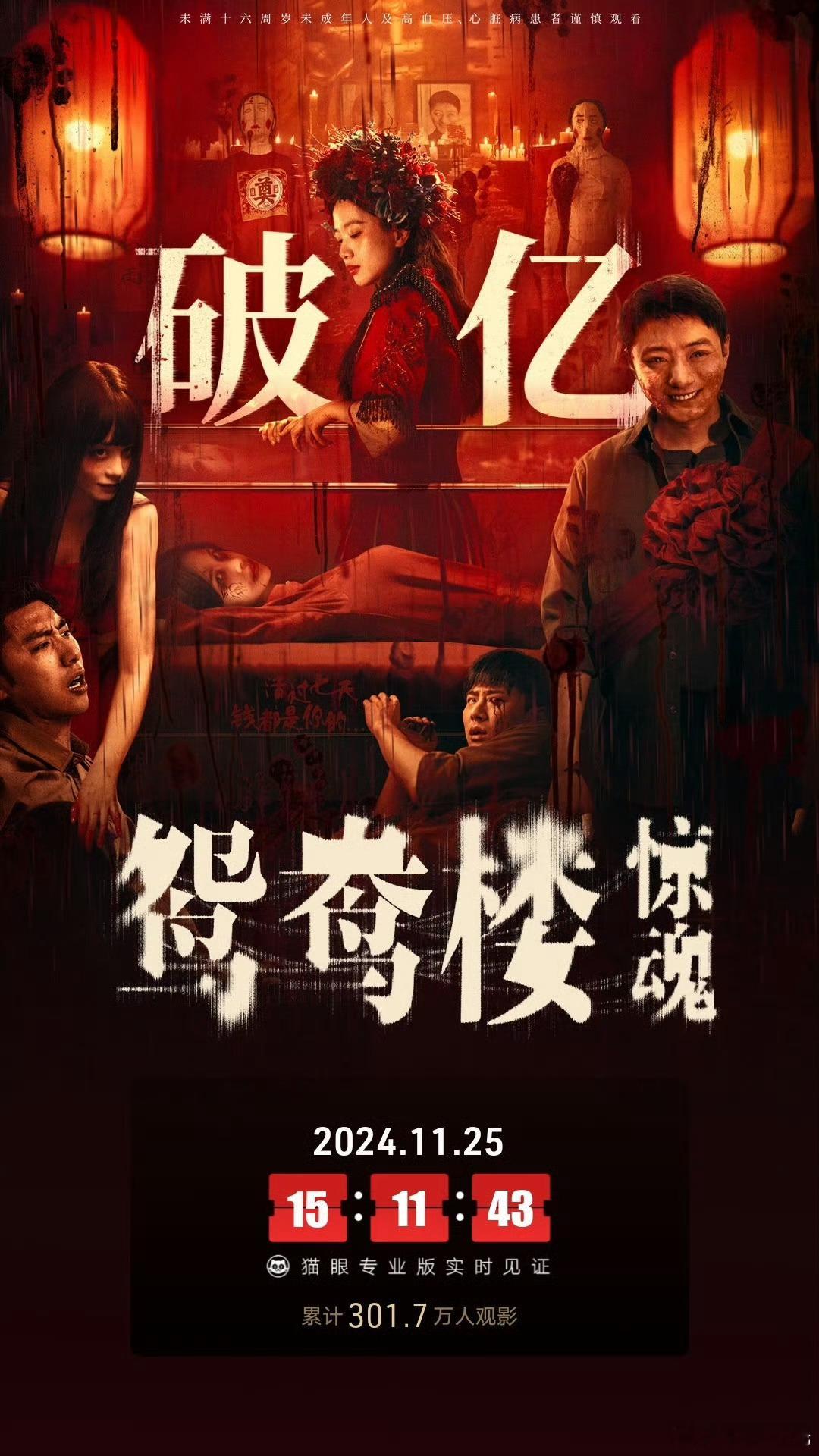 鸳鸯楼惊魂总票房破亿  真是没想到，国产惊悚片再现过亿荣光！ 