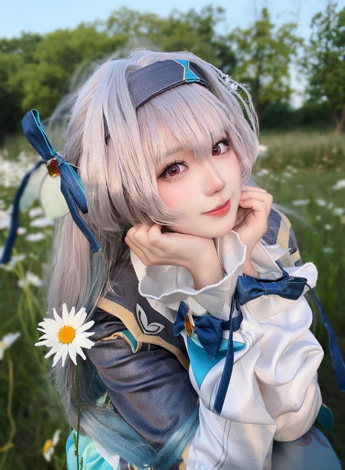 #崩坏星穹铁道[超话]##星穹铁道流萤##cosplay#         来一