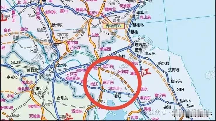 网上一直流传着这样的说法：宿迁市中心城区范围内设有宿迁站、宿迁东站、洋河北站三座