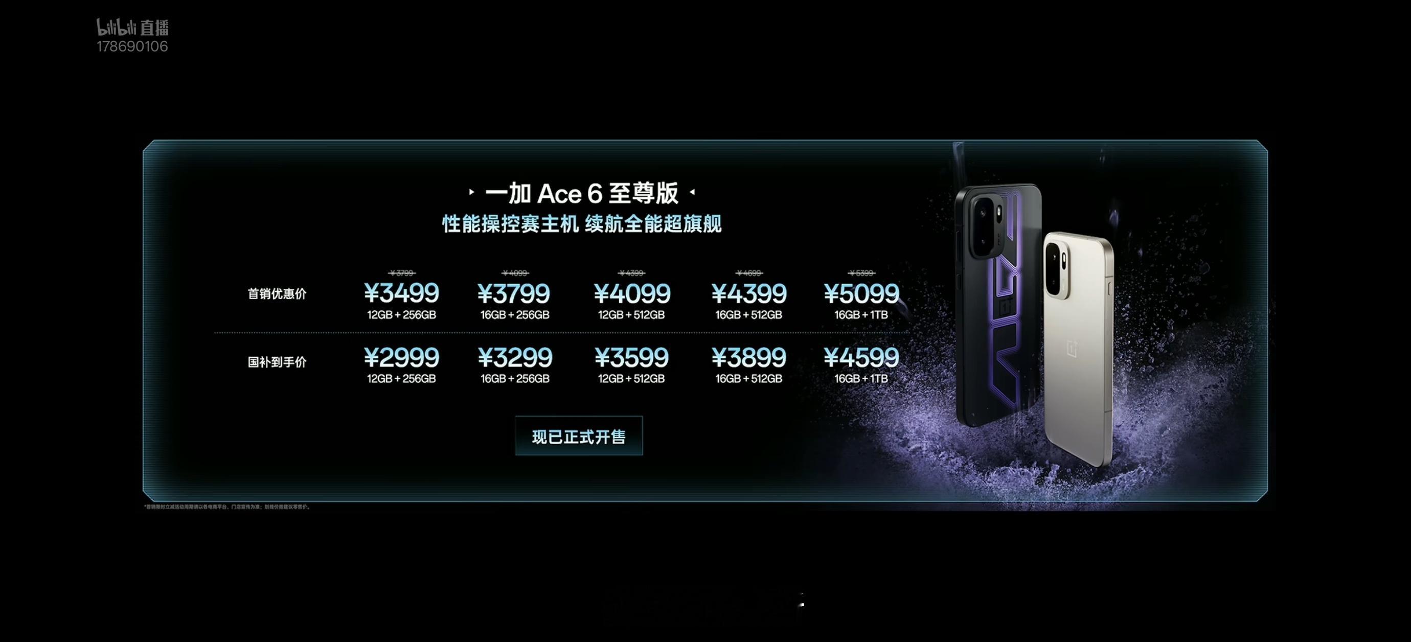 一加Ace 6至尊版，国补后到手2999元，这个价格大家觉得怎么样？新机来了一加