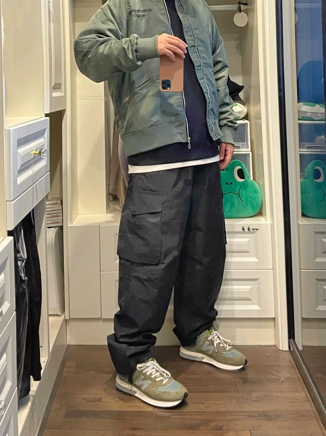 复古慢跑｜工装裤穿搭