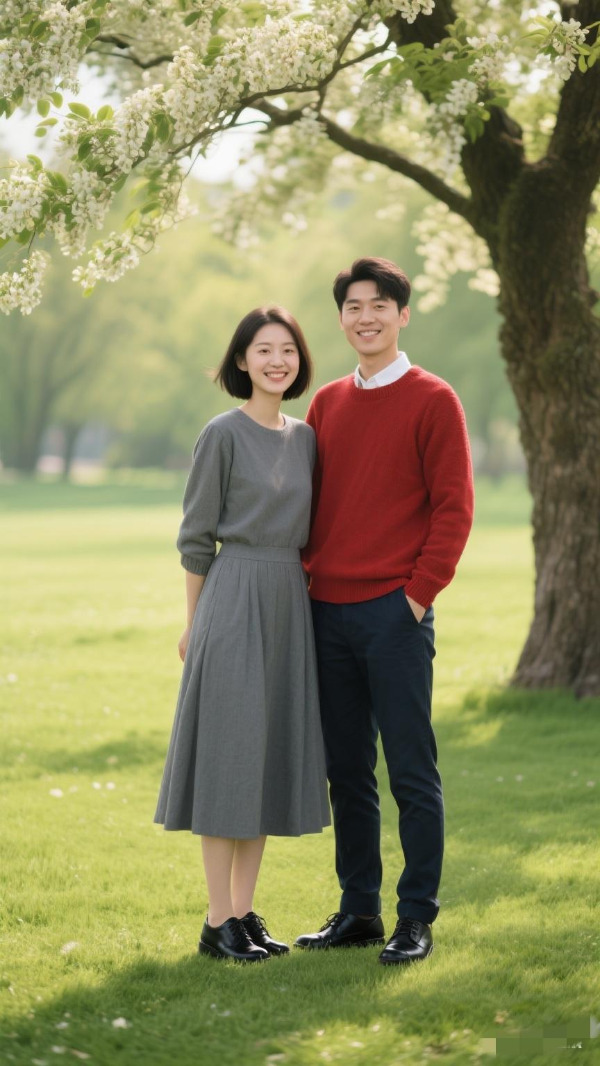 人这一辈子，
夫妻同心，
其利断金。
心往一处想，
再平淡的日子也能找出乐趣；