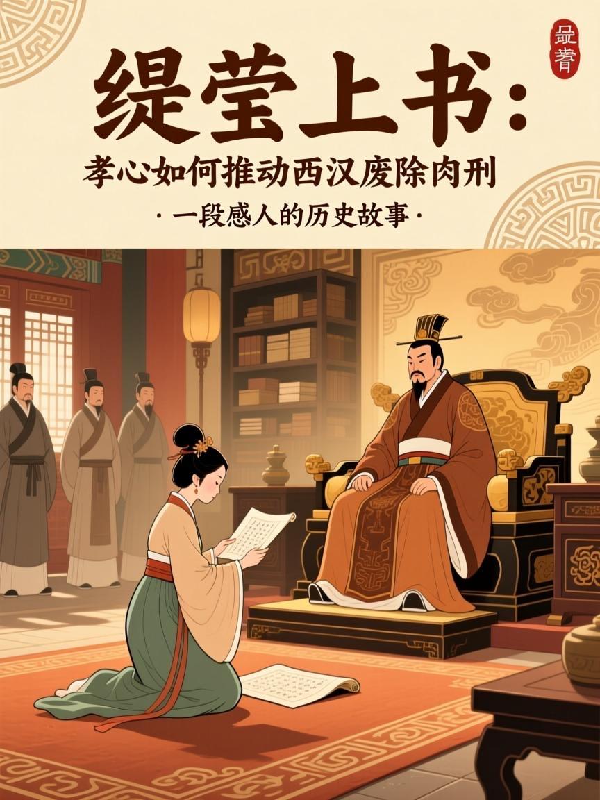 淳于缇萦的伟大，在于她以一封上书直接推动了中国法治史的巨变。当时名医淳于意面临肉