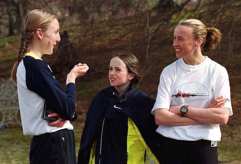 2001年，Balmoral 路跑赛时，年仅10岁的 Eilish McColg