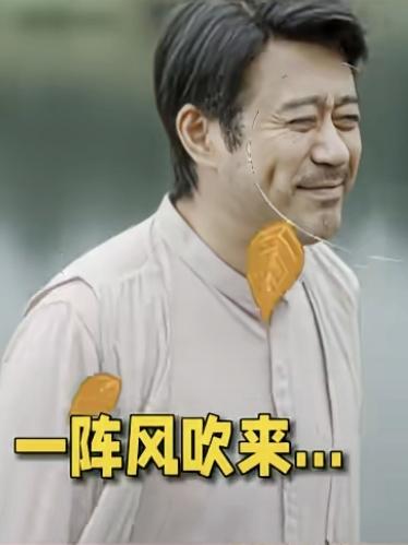 一直以为这个男演员相貌英俊潇洒，看了一段拍摄花絮，才晓得：原来如此啊！
一阵风来
