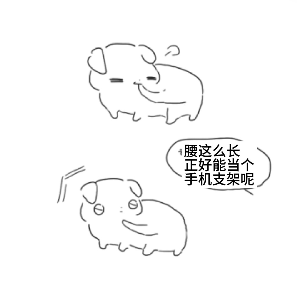 【萌】可以当支架也可以洗碗的小腊肠©️myomyo_1204 ​​​