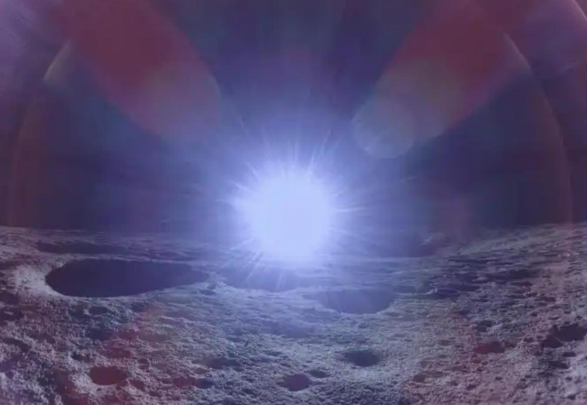 🌌月球“体温”测不准？“蓝色幽灵”颠覆百年认知！

以前科学家觉得月球是个“偏