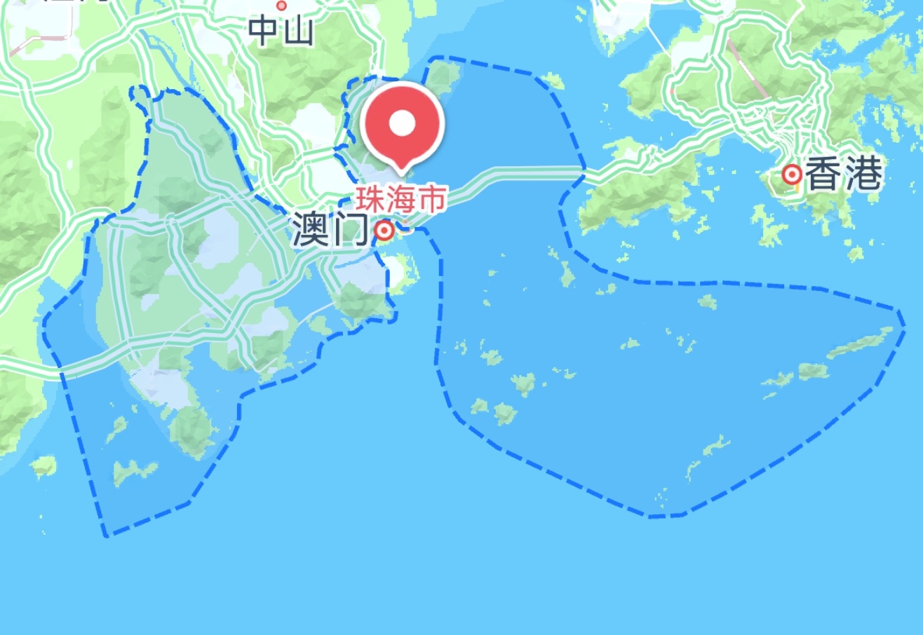 没想到珠海管的海域面积有这么大。 
