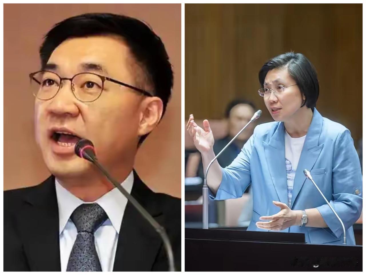 郑丽文刚坐稳国民党主席的板凳，就被江启臣、徐欣莹的硬刚逼到墙角，没给半点缓冲！一