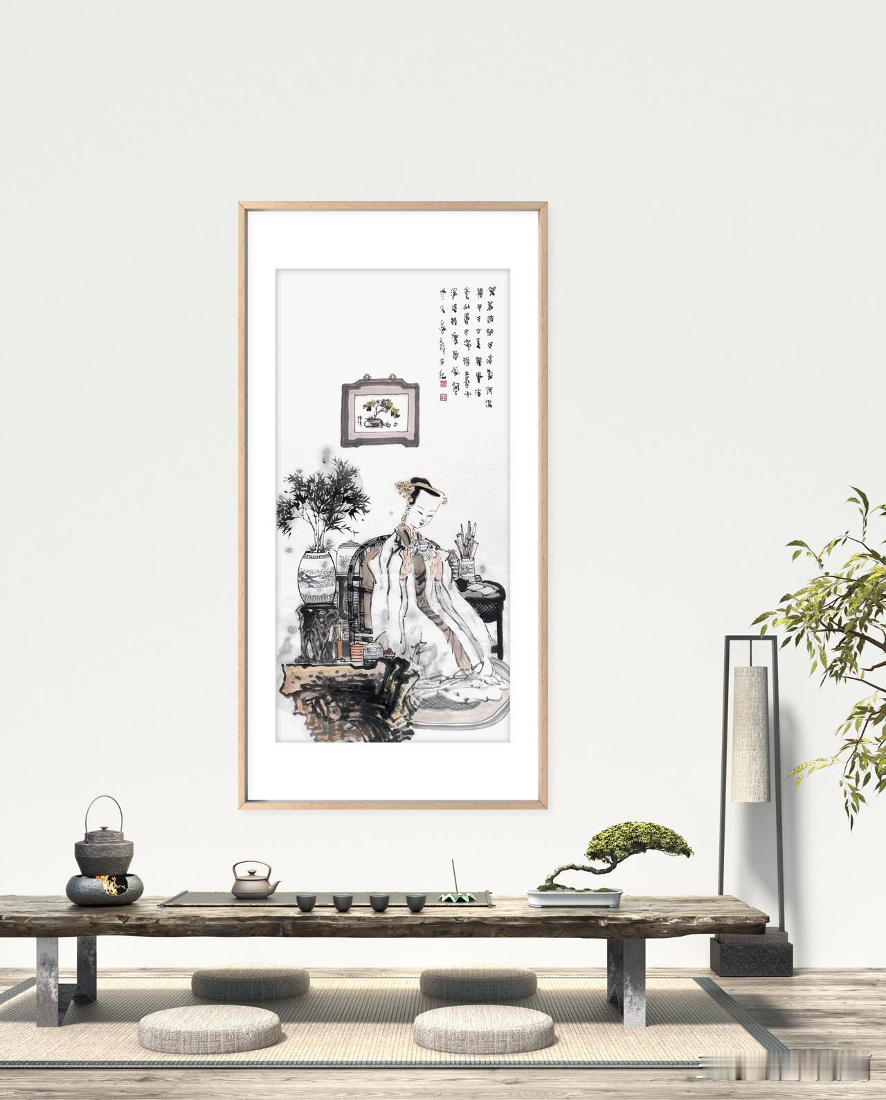 适意岂必酒，饮中亦云仙~
国画名家推荐 画家王家训 
王家训国画欣赏