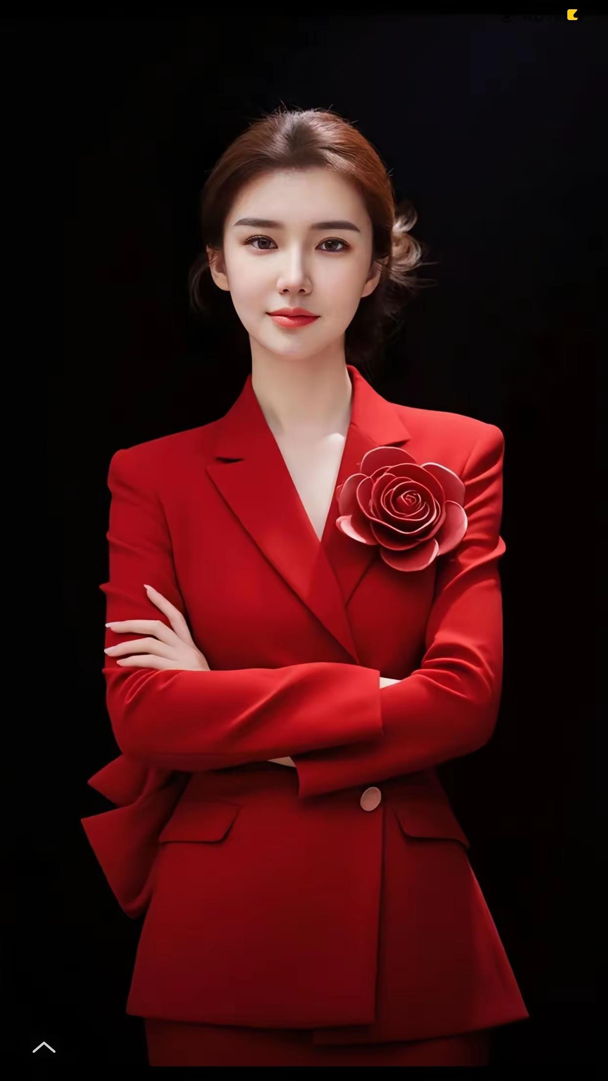 看到“优雅红衣女郎，自信满满，气场全开”，瞬间就想到舞台上穿红衣的田震，那叫一个