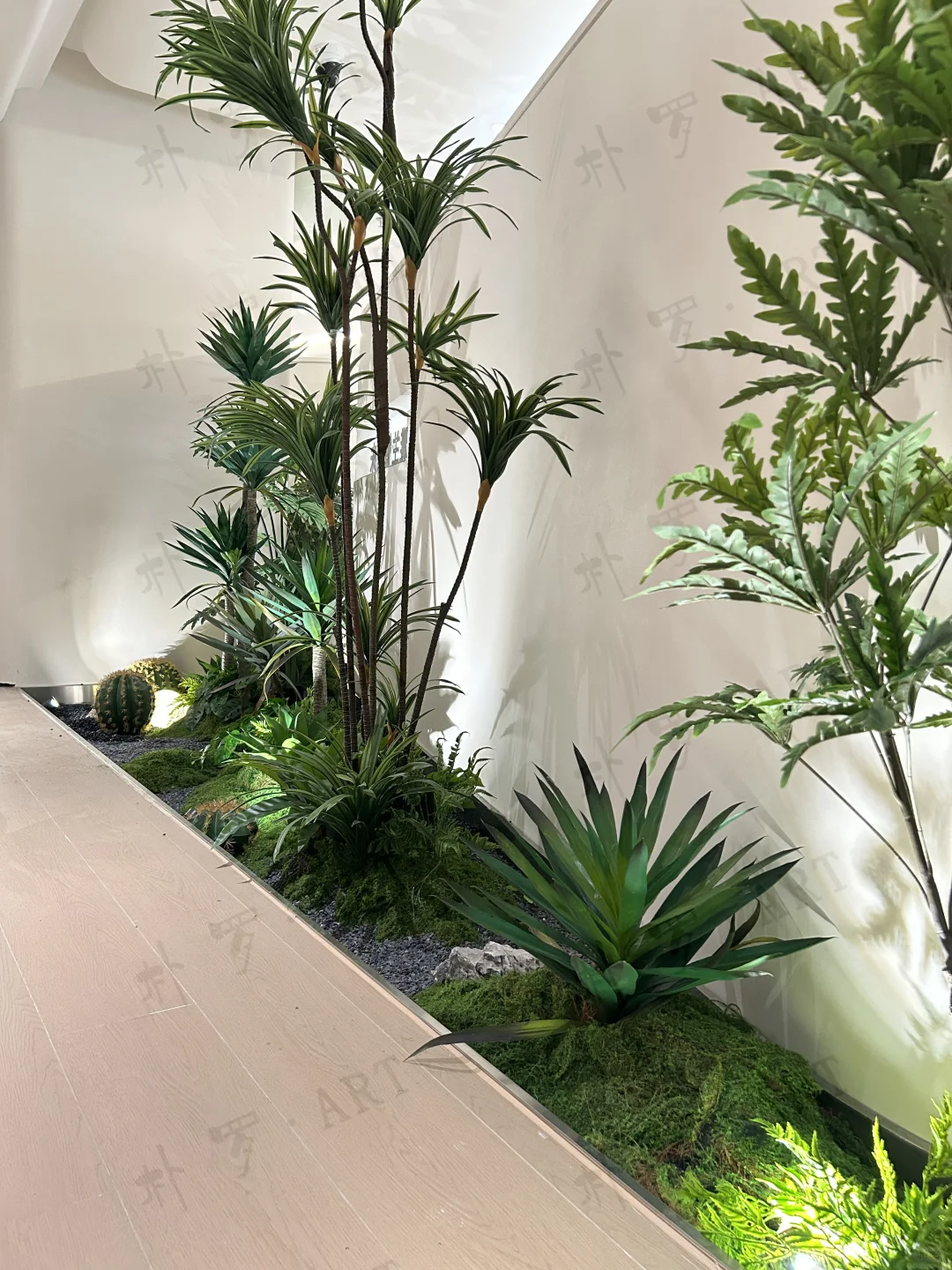 用仿真绿植打造