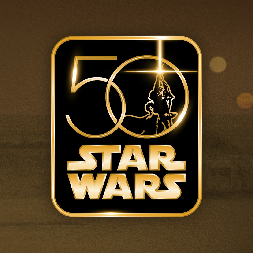 星球大战50周年logo曝光了！同时宣布将于2027年4月北美重映第一部《星战》