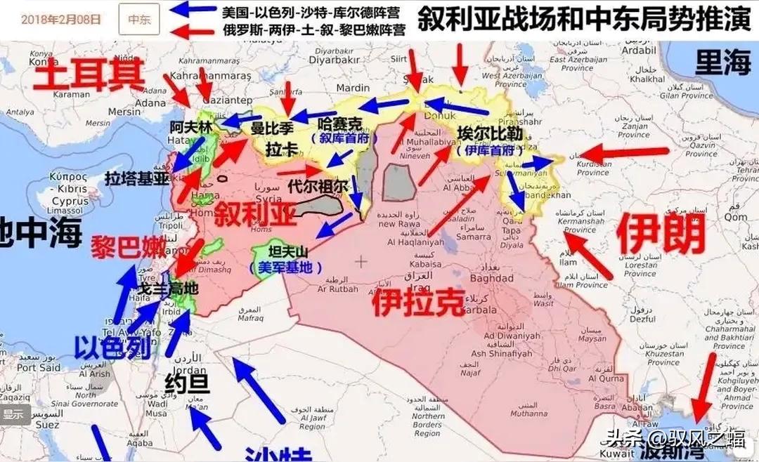 叙利亚局势扑朔迷离！！！中东大战一触即发！
1、由伊朗支持的也门胡塞武装与伊拉克