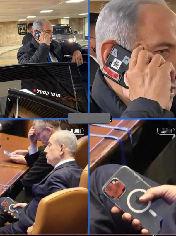 以色列总理内塔尼亚胡把手机摄像头给粘住了，这么做是为了安全考虑吗？可以肯定的是把