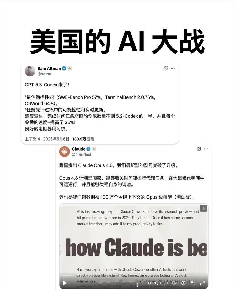这图就很形象了，美国 AI 大战 VS 中国 AI 大战