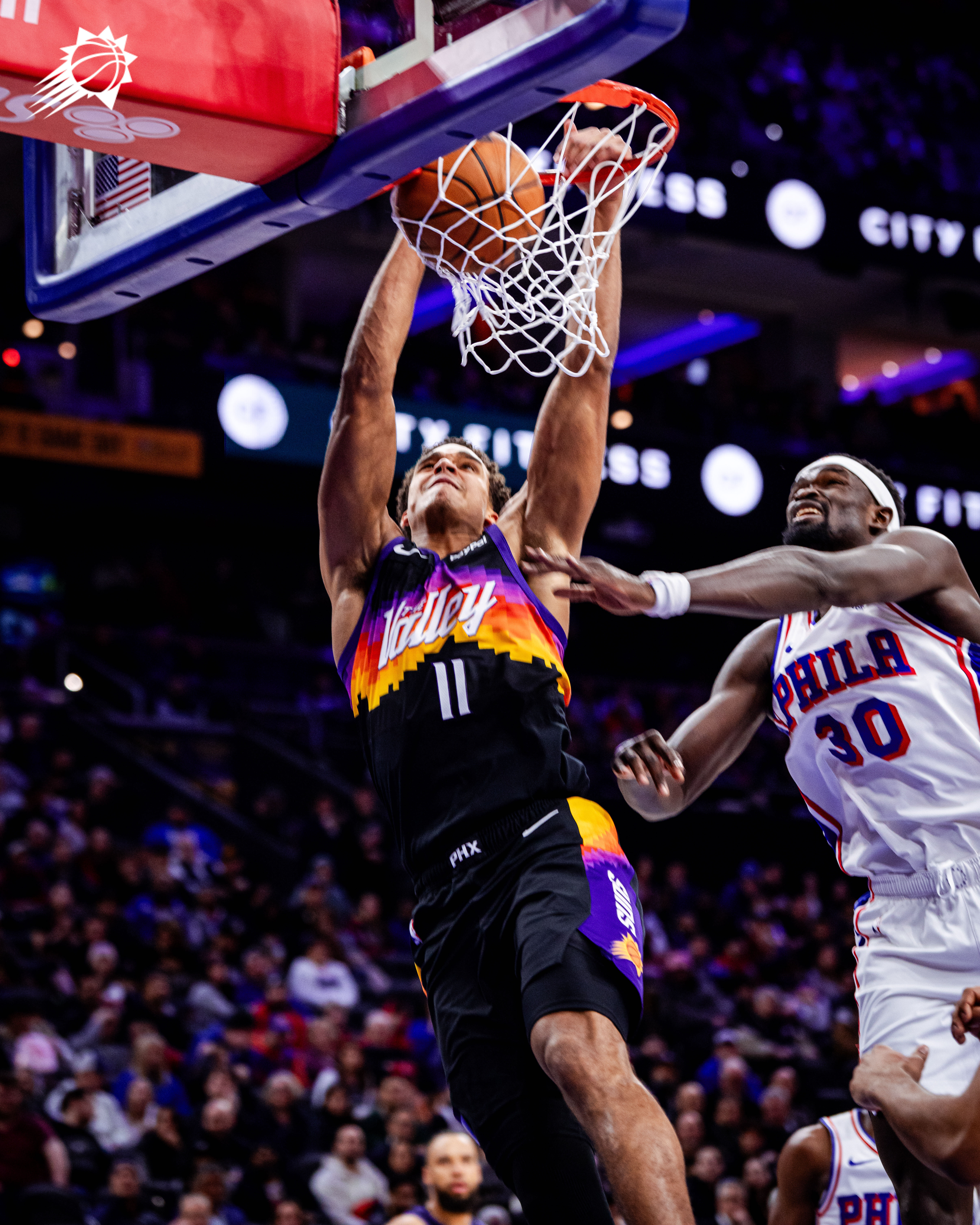 Oso 💪💪伊戈达罗送上炸裂隔扣 💥🔥菲尼克斯太阳 ｜旭日东升｜太阳vs