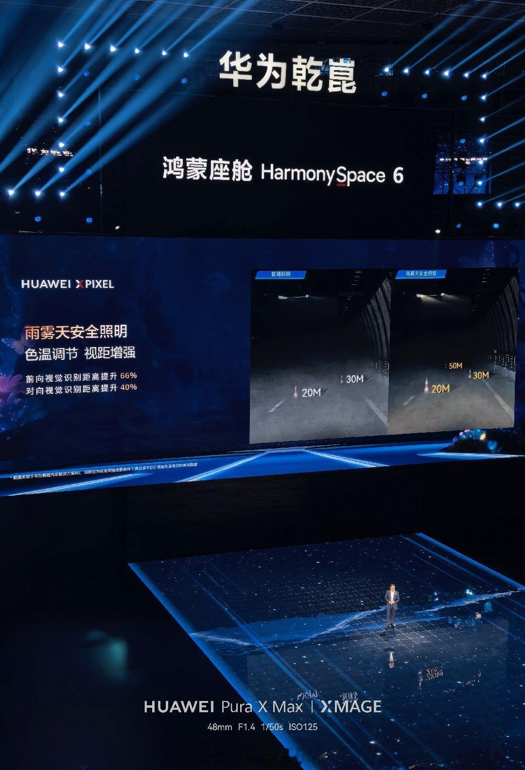 问界M9首发的百万彩色投影大灯，我感觉这灯给奥迪得10万一个