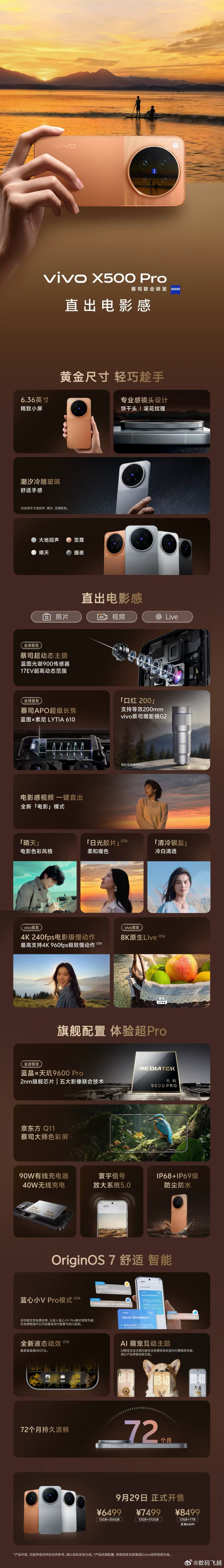 vivo发布会 中杯、大杯和超大杯一图看懂，大家更喜欢哪个？[吃瓜][吃瓜] ​
