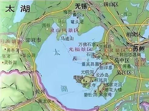 太湖最近的变化比想象中更令人惊喜
 
水深只有1.89米，淤泥厚达2.3米，水量