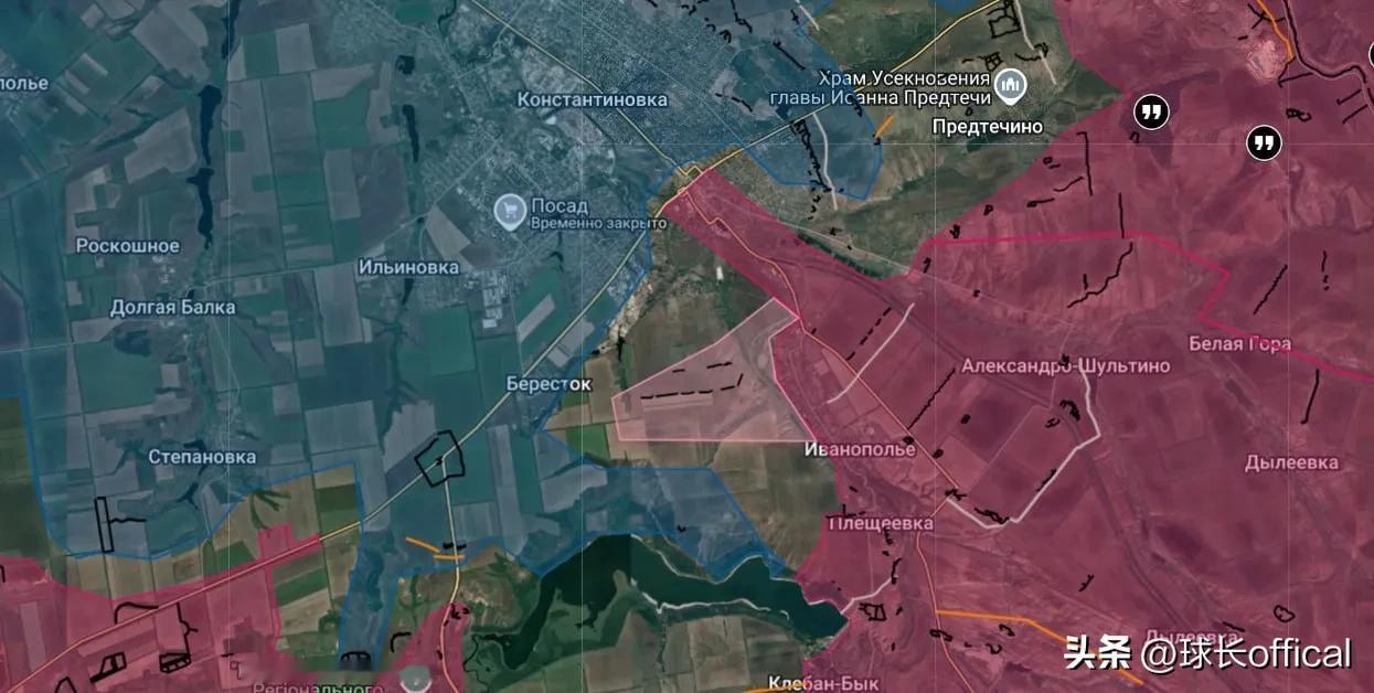 内幕多更新顿河君士坦丁罗夫卡方向战线，蟋蟀不要那俄军就要笑纳了，蟋蟀的面子还是要