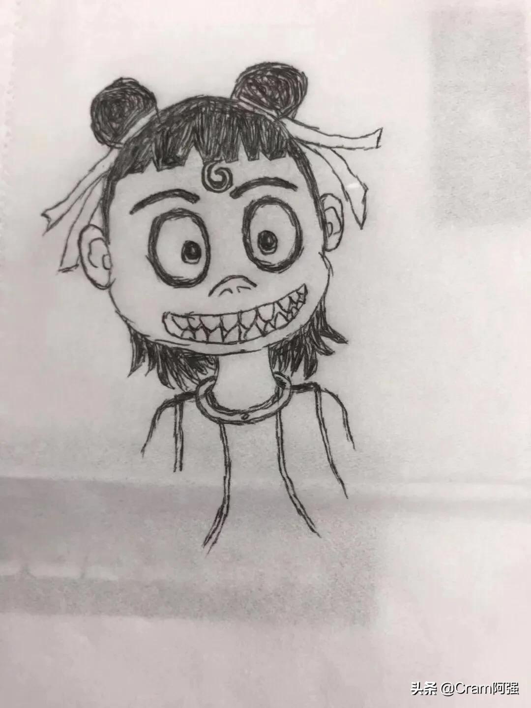 就说这个哪吒画的像不像