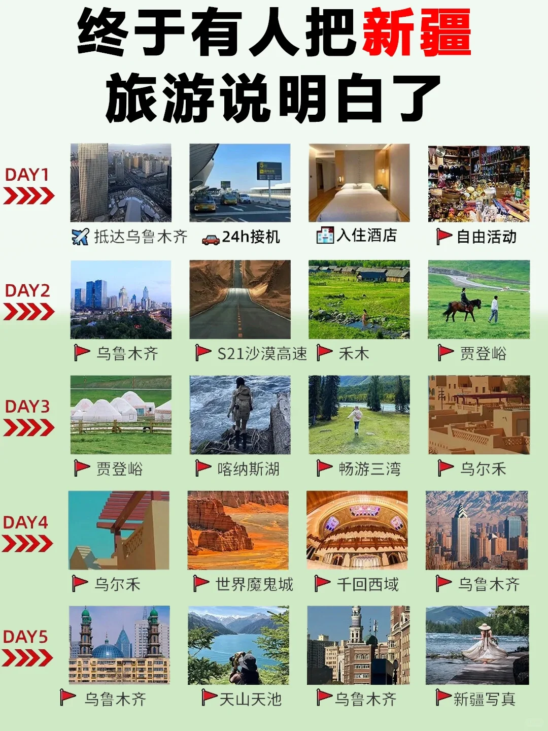 第一次去新疆旅行得姐妹‼南疆还是北疆呢⁉