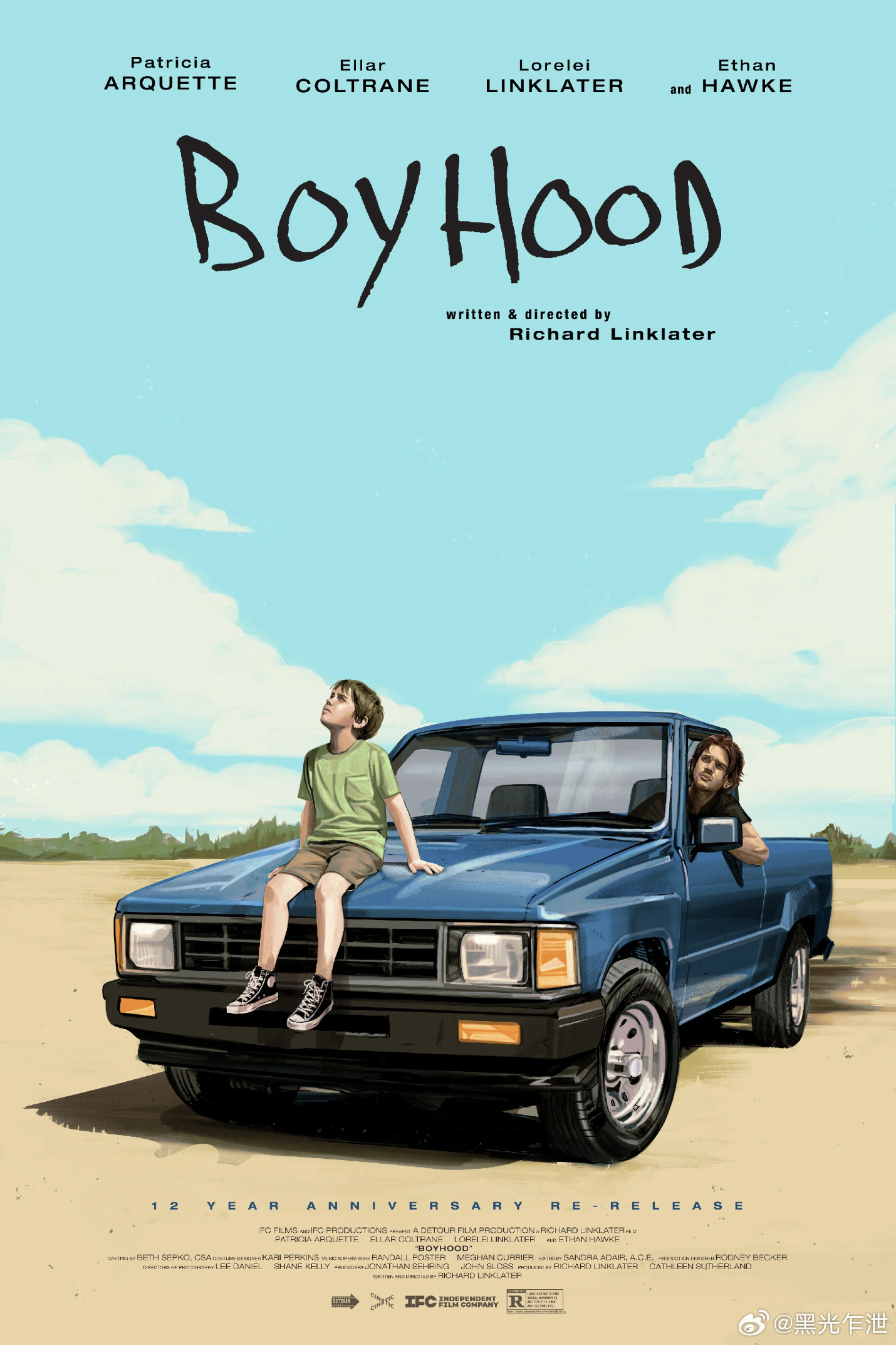 《少年时代》在2014年上映，如今时光又一轮飞逝。为呼应电影12年的拍摄时间，北
