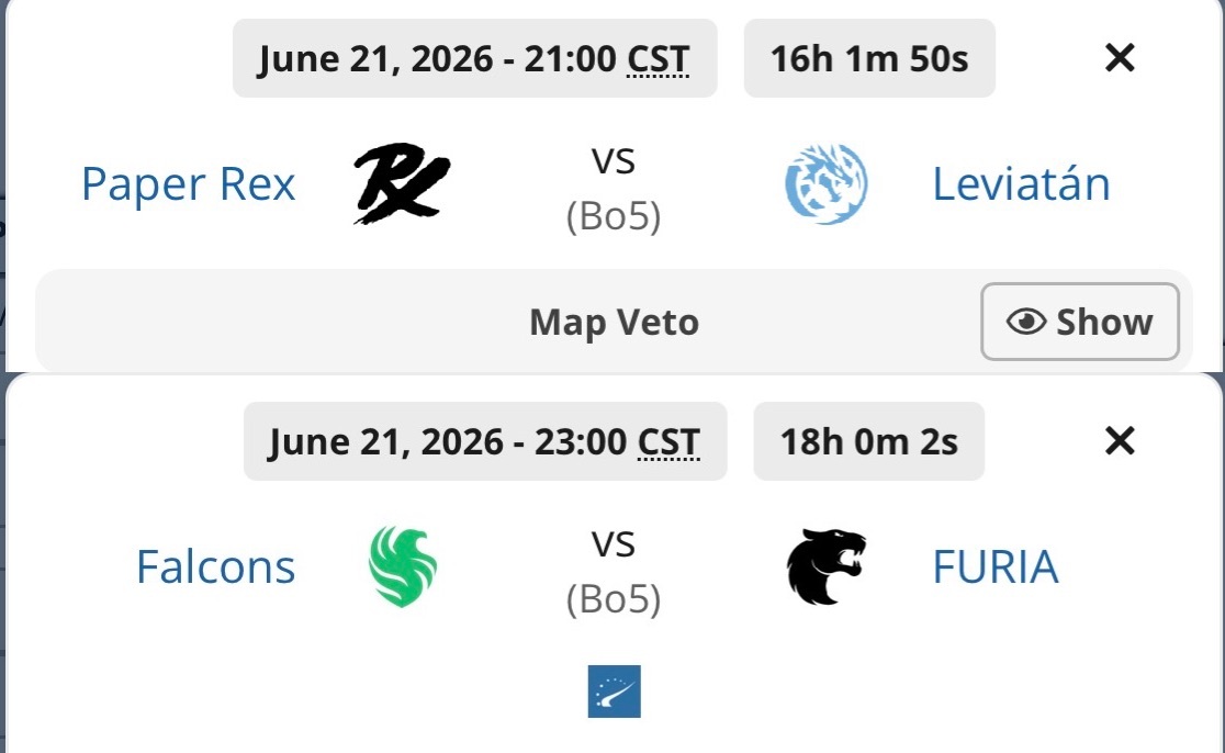 今日节目单：晚9点 伦敦大师赛总决赛PRX vs LEV晚11点 科隆Major