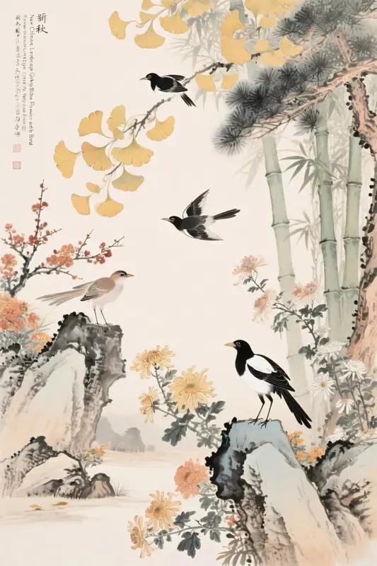 出句：
农民哪有老来闲，
七十古稀还下田。
春夏秋冬如一日，
五谷丰登谢单干。