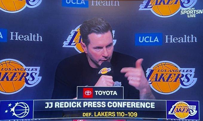 雷迪克谈卢卡不敢投绝杀球:“我们给他设计了一个投篮机会。我觉得他投篮命中率不错。