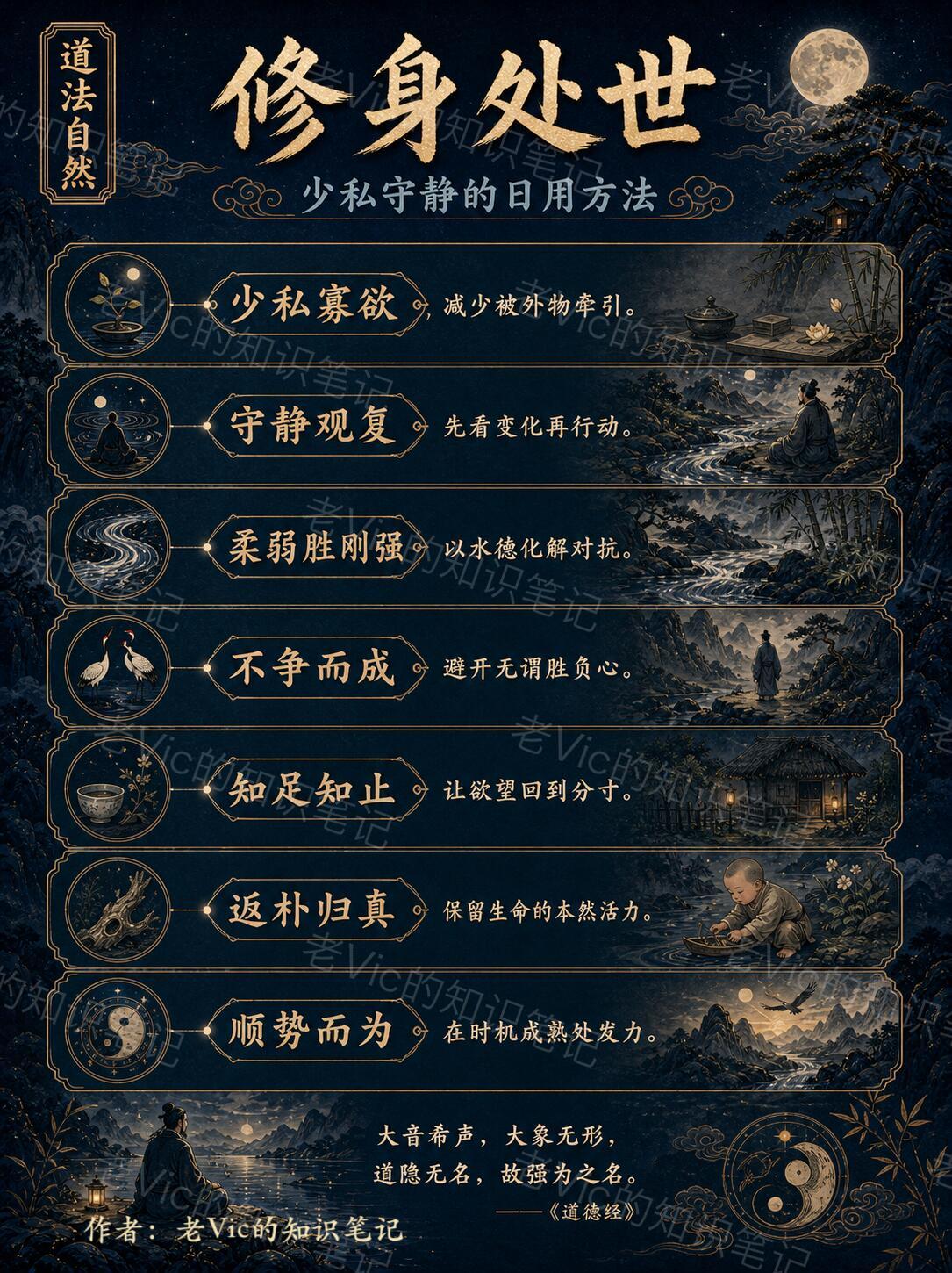 《道德经》中的“道法自然”，到底是什么意思？