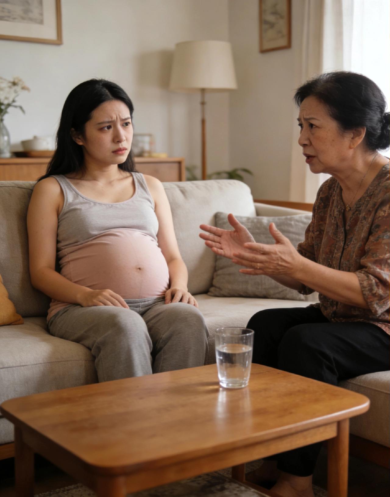 一女子结婚四年好不容易怀孕，本想跟婆婆提俩条件：生活费分担、帮忙带孩子，不然就打