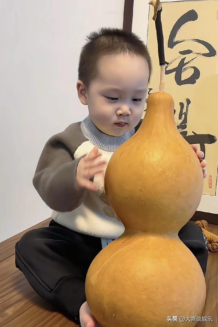 这样看米乐，是不是也挺小的？

小吃播米乐的年龄成了谜，有人说他两岁，有人说他六