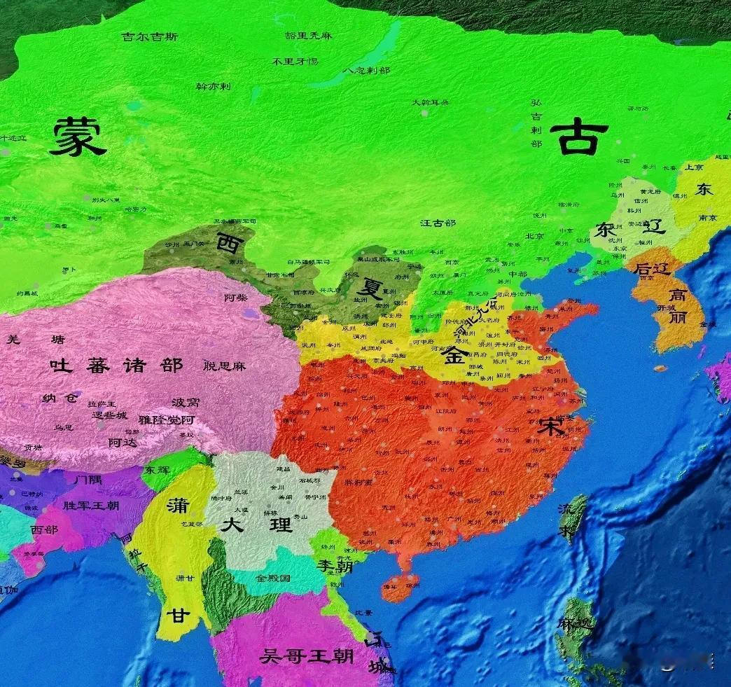 联蒙灭金，南宋并没有错：
一，宋金之间势成水火，宋与蒙古之间的关系当时倒是还算可