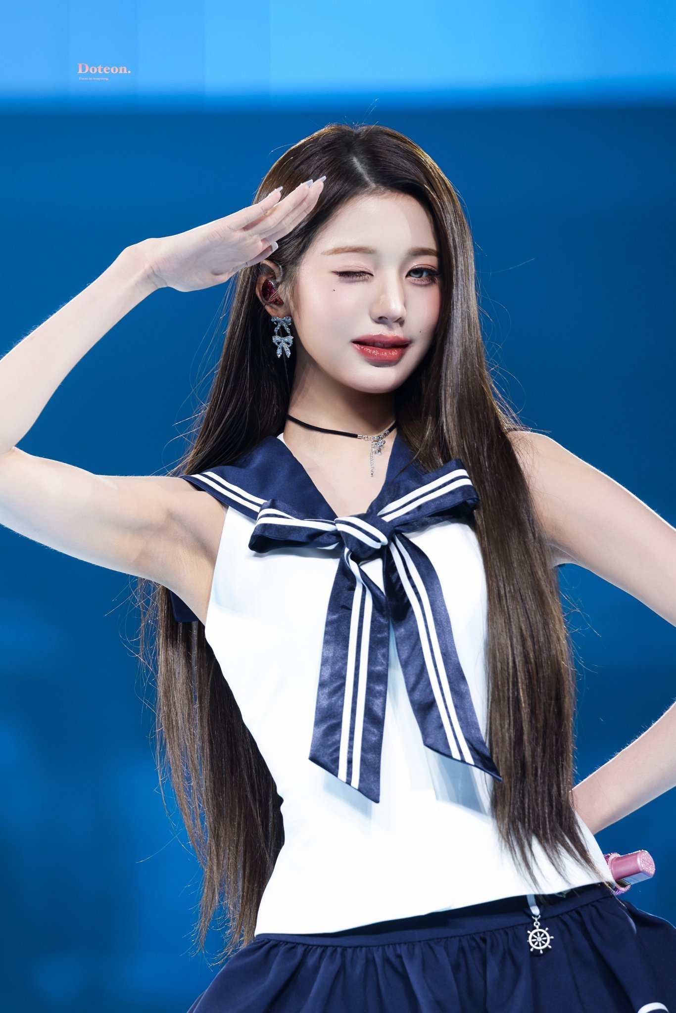 张元英水手服 张元英神图，简直美到了我的心坎里