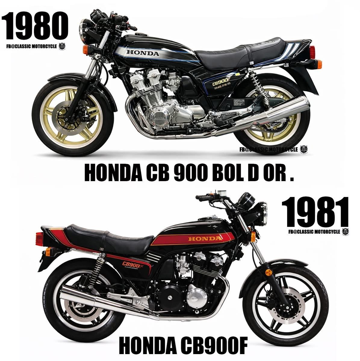 1981 Honda 本田CB900F是这样的[大笑]