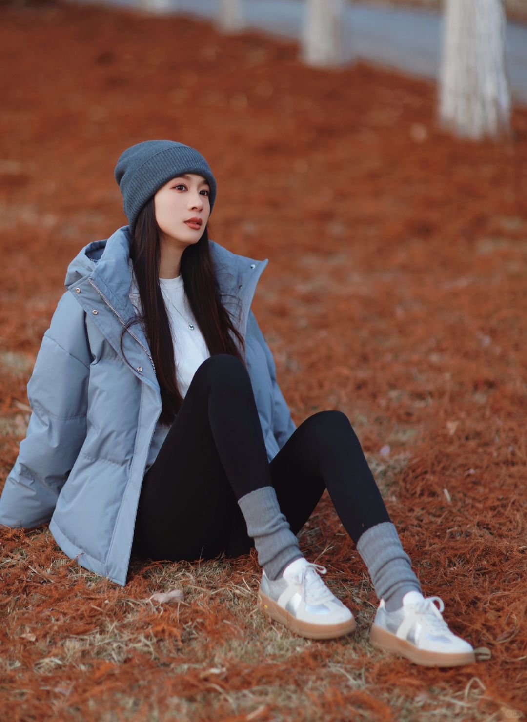 不露腿穿搭｜羽绒服也能温暖时尚并存❄️