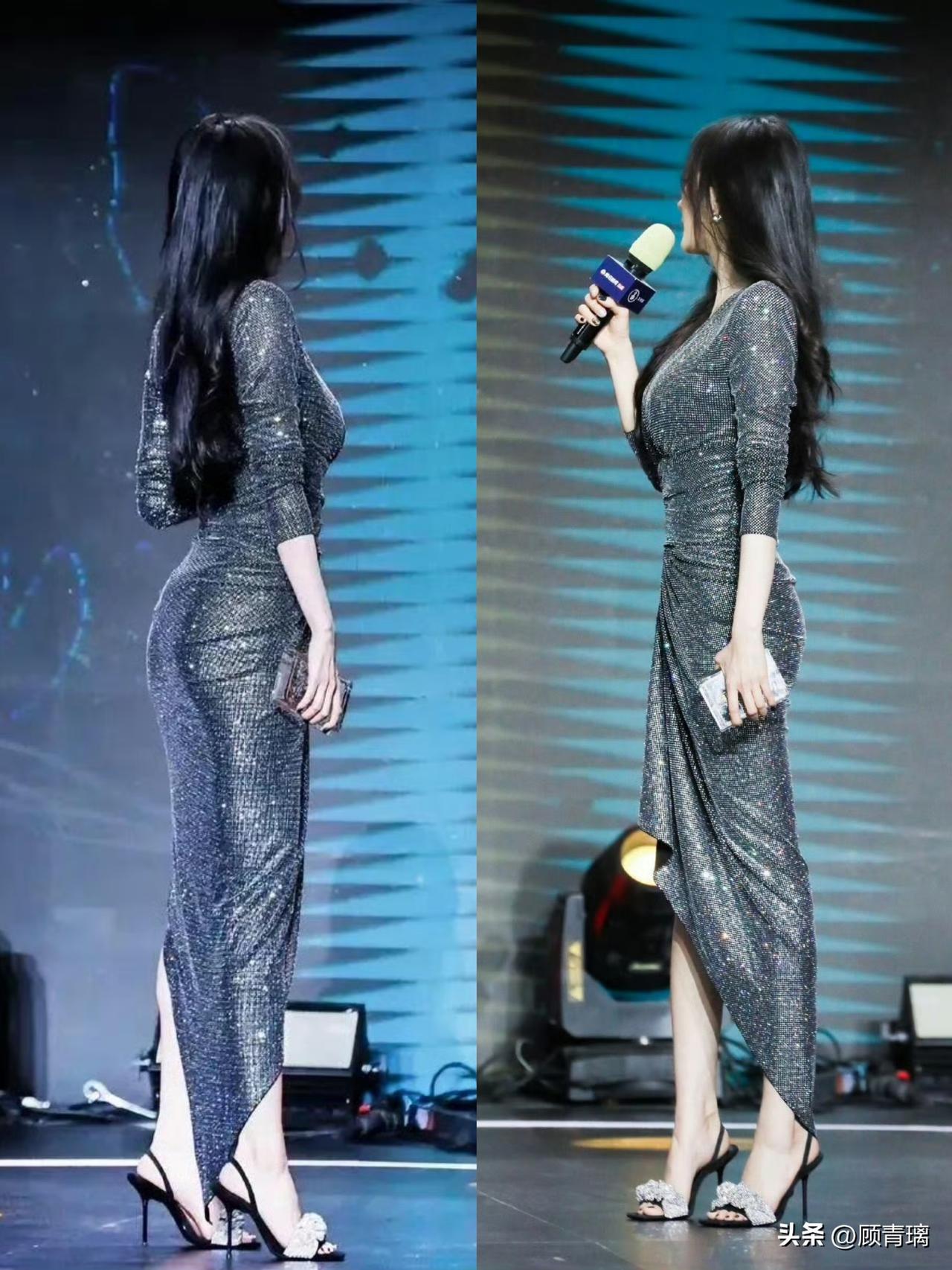 杨幂这侧身简直无敌了，美的让人服气！