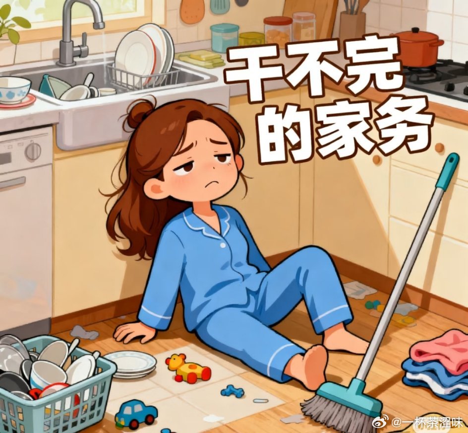 忙碌一个小时把卫生搞完了，为什么还是觉得乱乱的