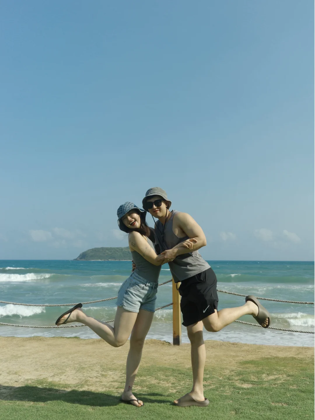 我要和我最好的朋友去海边玩～！🏖️