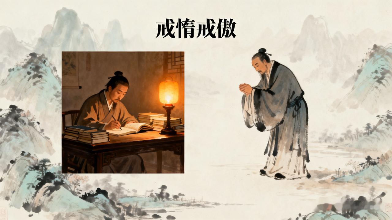 今日翻阅《曾国藩家书》，读到一句令我感触颇深的话：“天下古今之庸人，皆以一惰字致