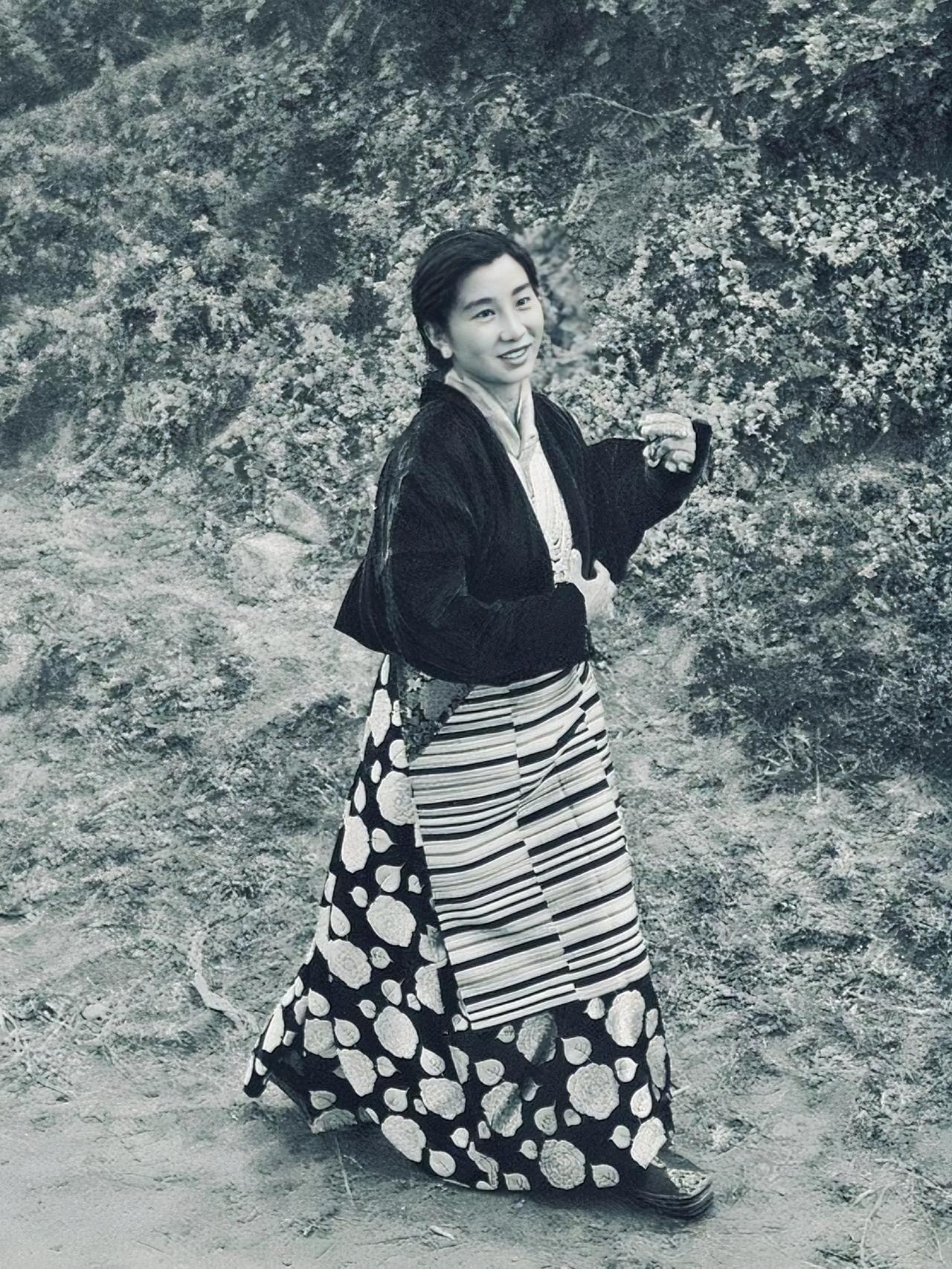 不丹太王太后，年轻的时候也是大美人