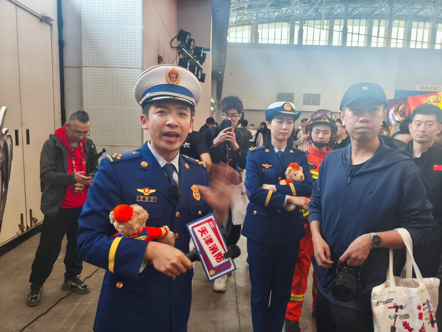 炉石传说 天津消防也来到黄金赛现场！