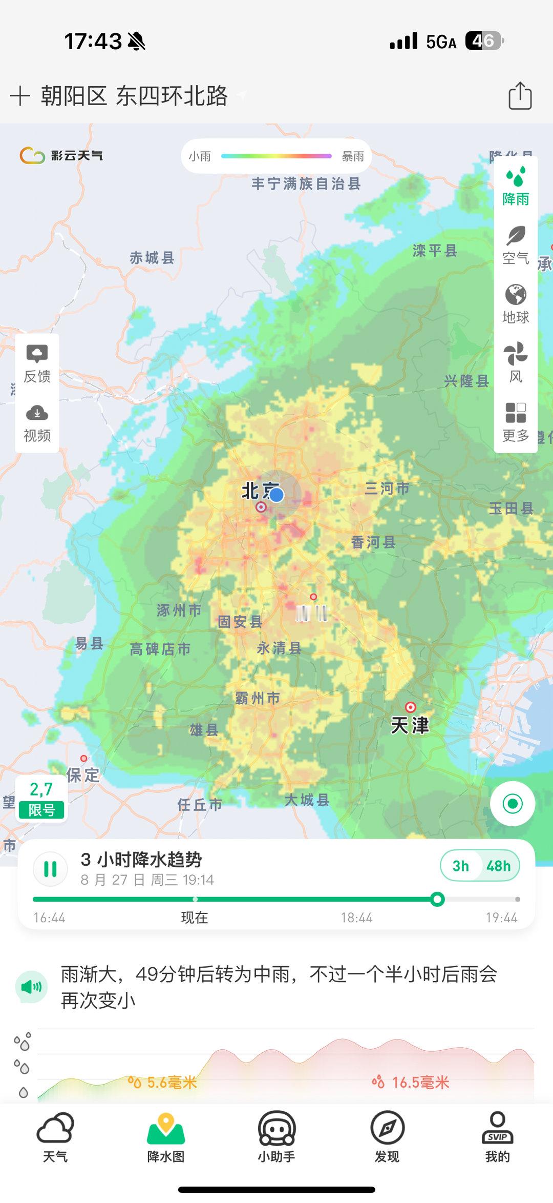 北京全市已转移5.8万人今年北京的大雨没完没了，今天下了一整天，晚上还有暴雨… 