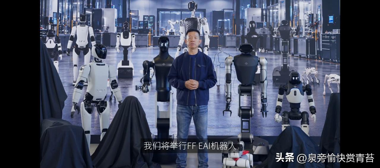 官宣9月20日！FF一口气发布9款人形机器人，打造美国最全机器人矩阵，赛道玩法彻