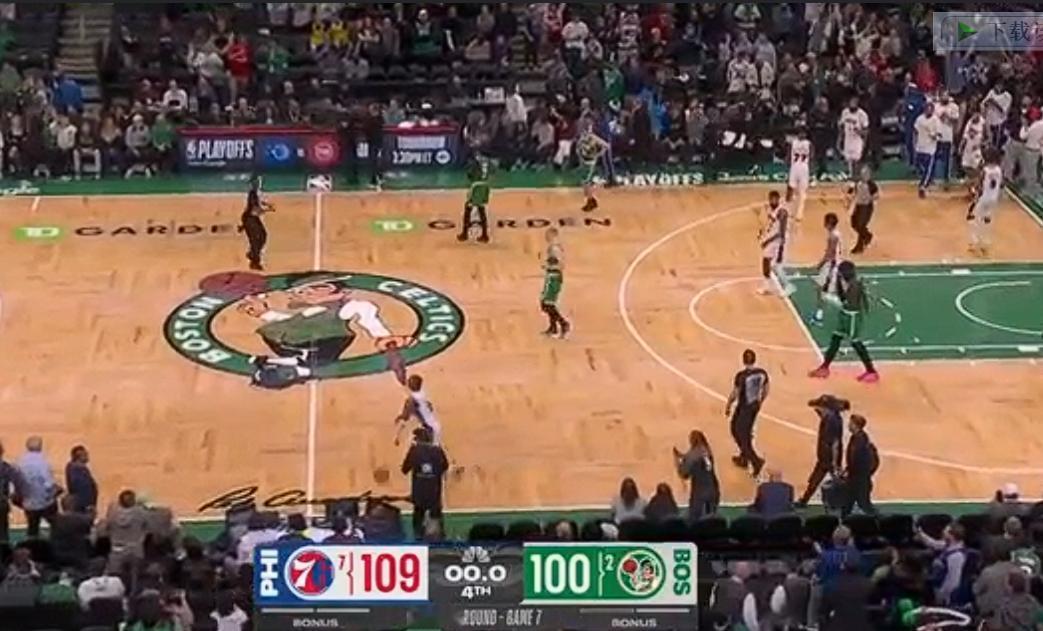25-26赛季NBA季后赛东部首轮第七场，76人108-100力克凯尔特人总比分