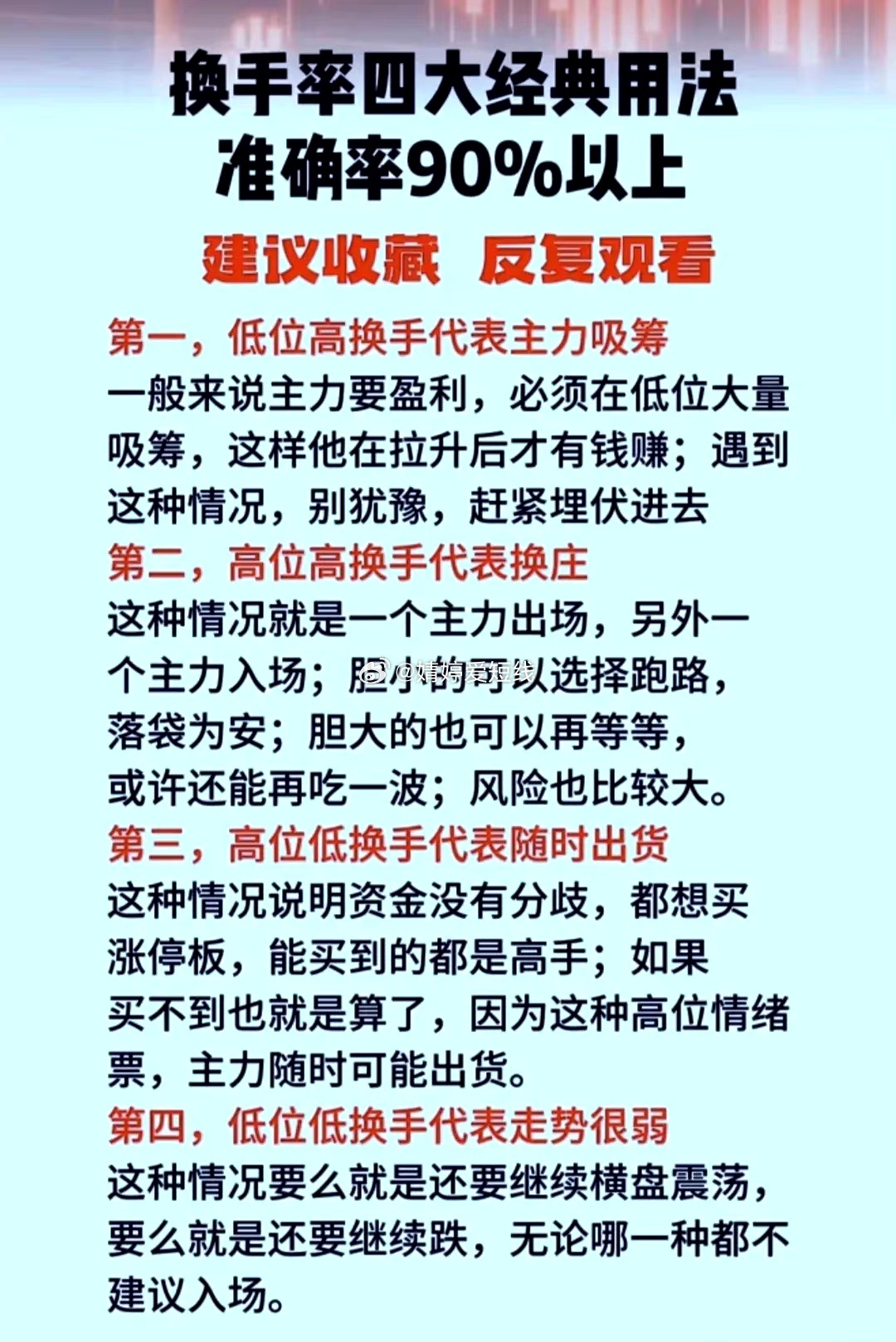 换手率经典用法 