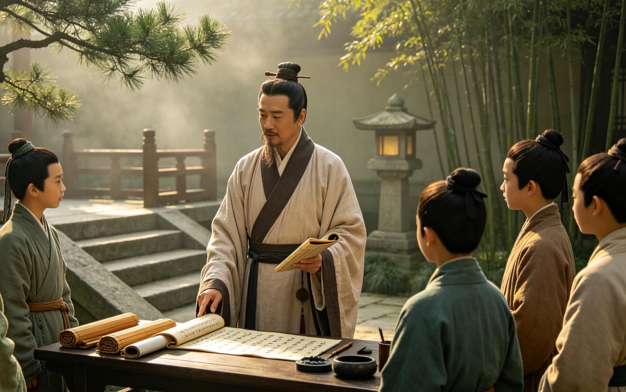 《师说》是中学必学课文，很多老师在讲授课文时，将之定位为劝学文，是韩愈在敦敦教诲